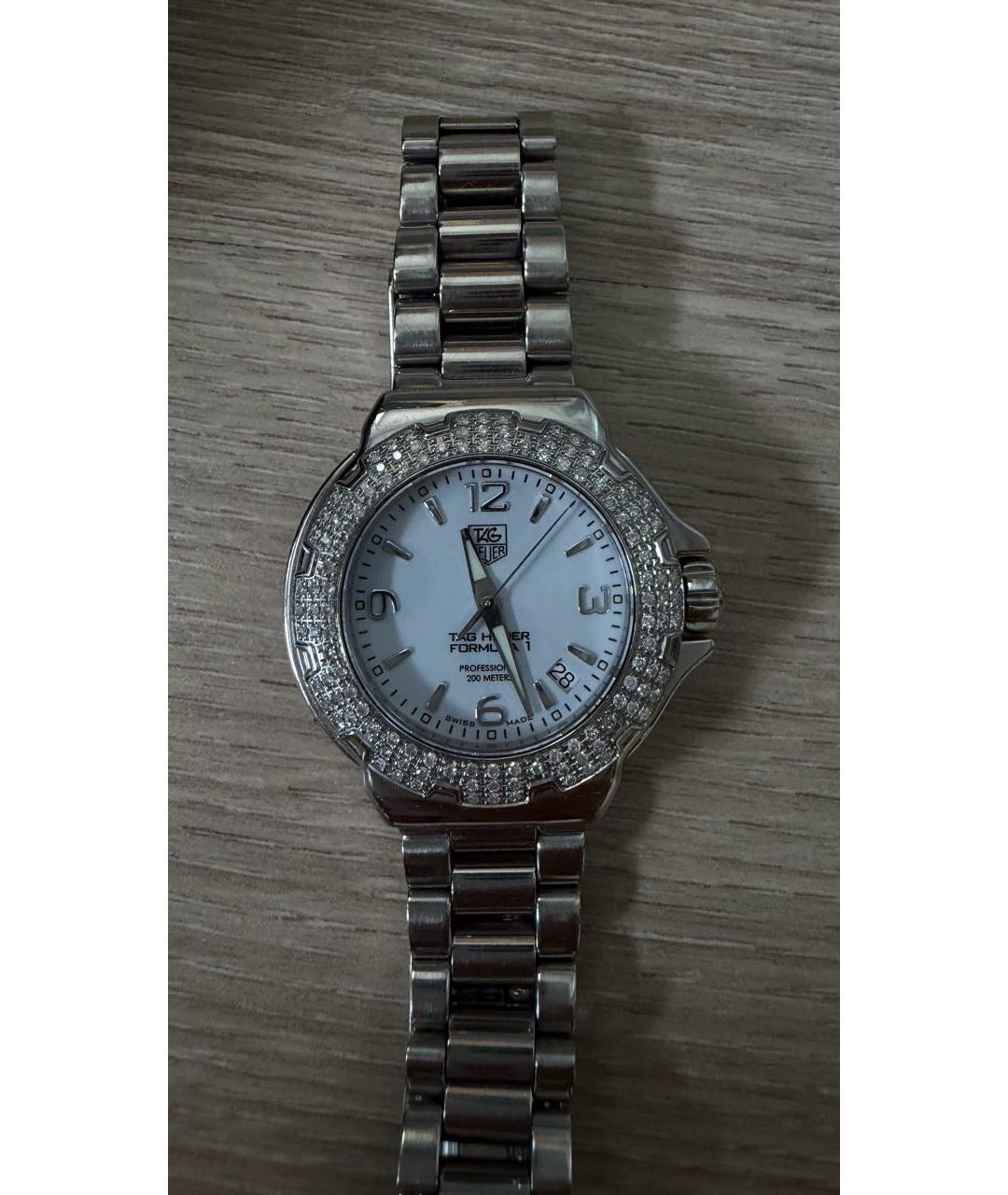 TAG HEUER Серебряные часы, фото 8