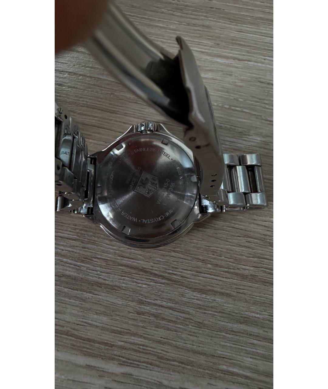 TAG HEUER Серебряные часы, фото 2