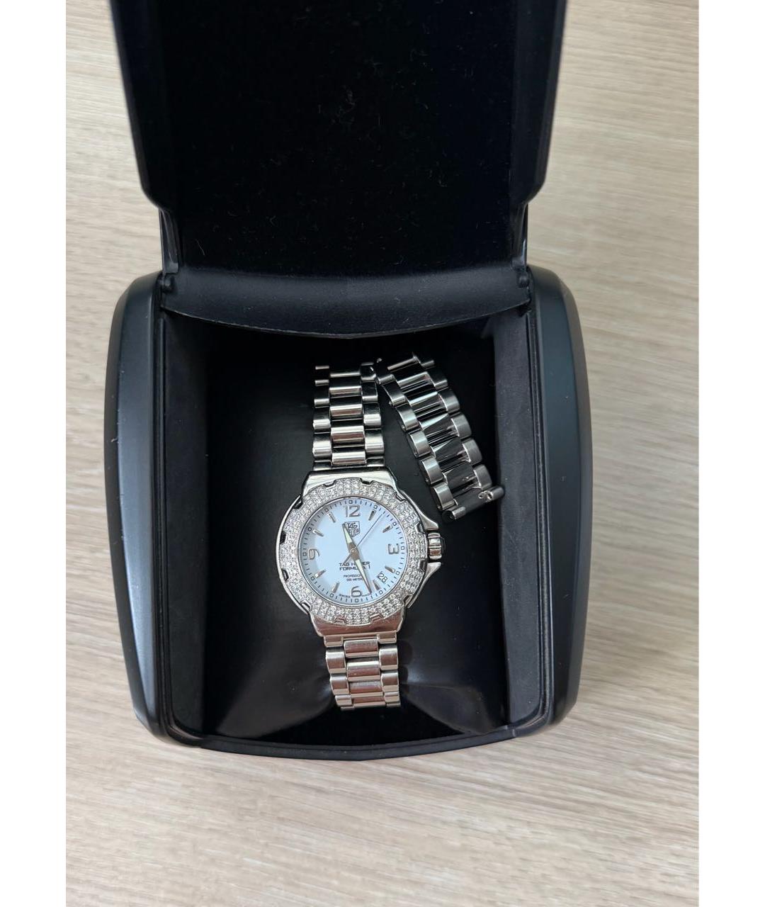 TAG HEUER Серебряные часы, фото 5
