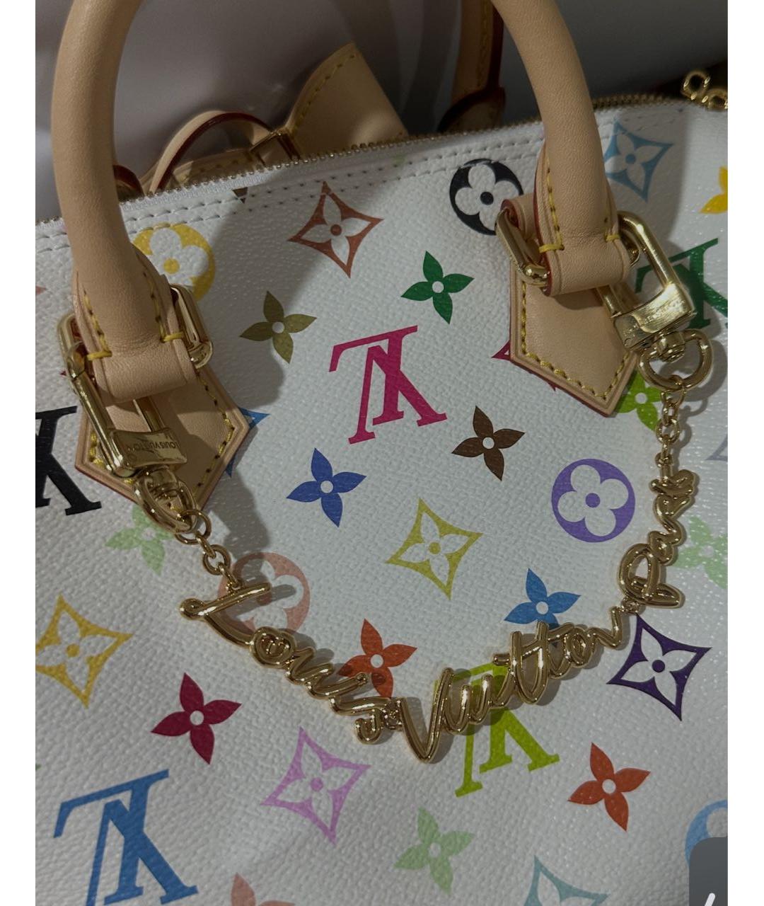 LOUIS VUITTON Золотой брелок, фото 2