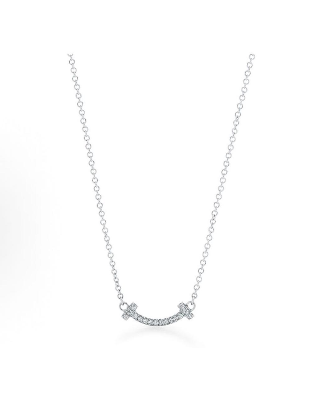 TIFFANY&CO Серебряная подвеска из белого золота, фото 1