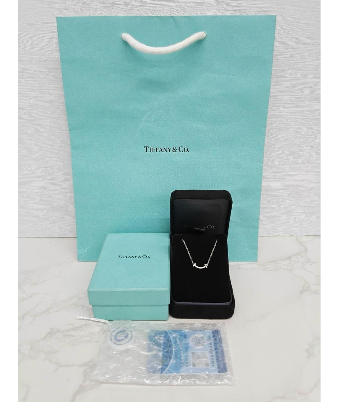 TIFFANY&CO Серебряная подвеска из белого золота, фото 2