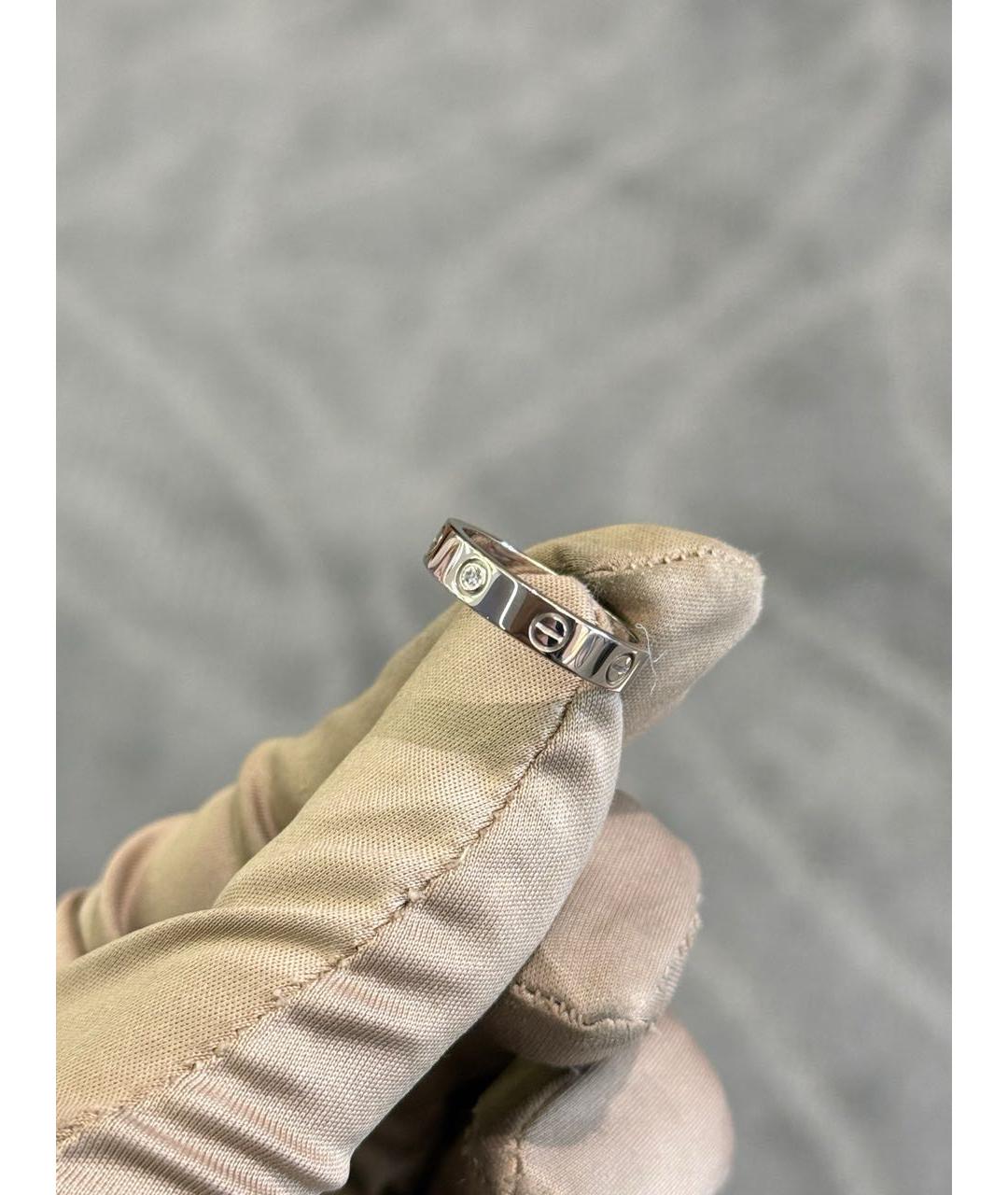 CARTIER Серебряное кольцо из белого золота, фото 3
