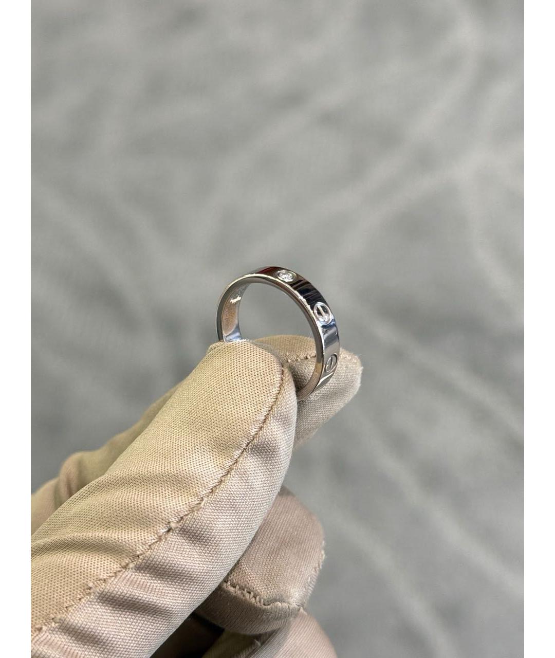 CARTIER Серебряное кольцо из белого золота, фото 2