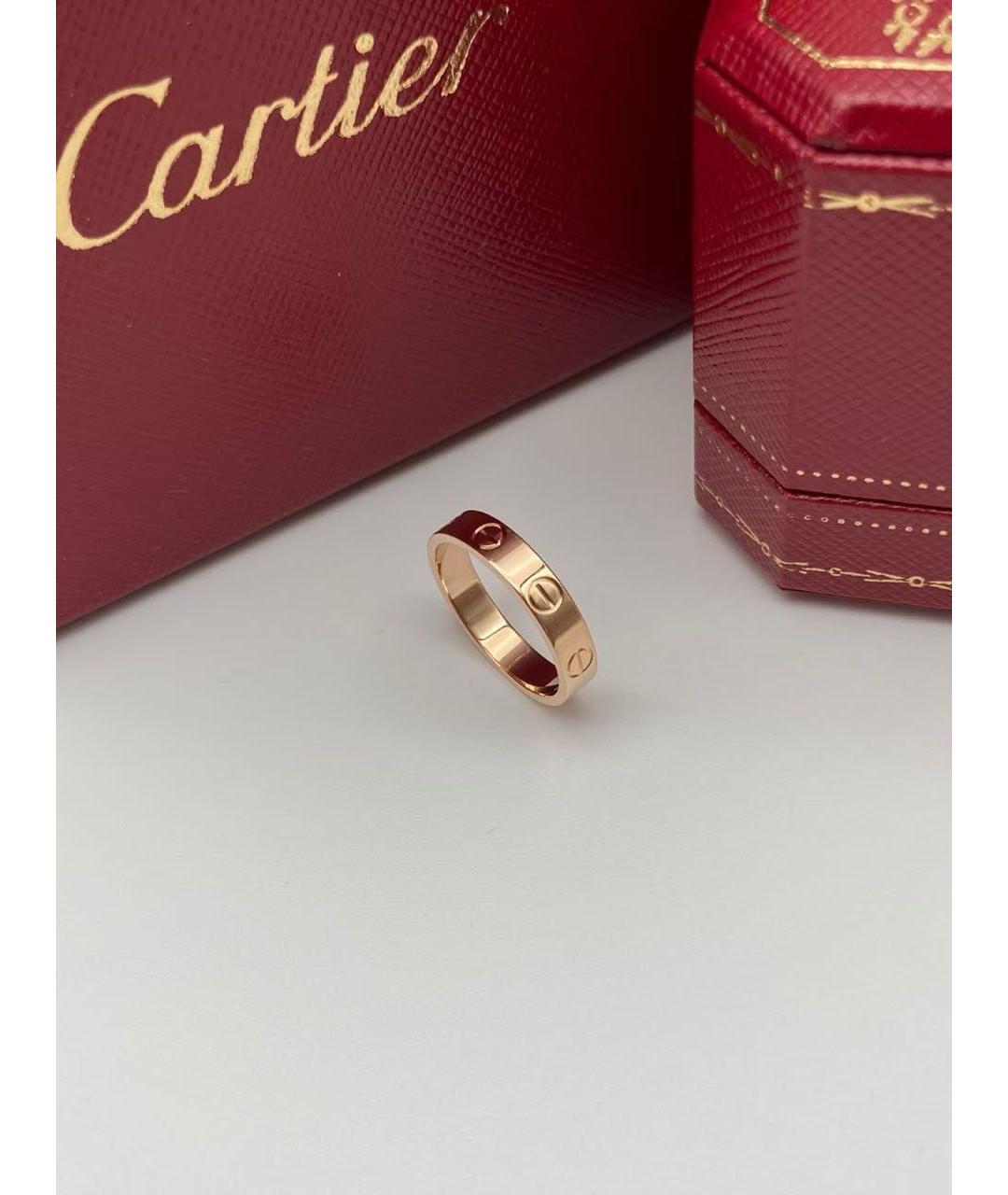 CARTIER Золотое кольцо из розового золота, фото 3