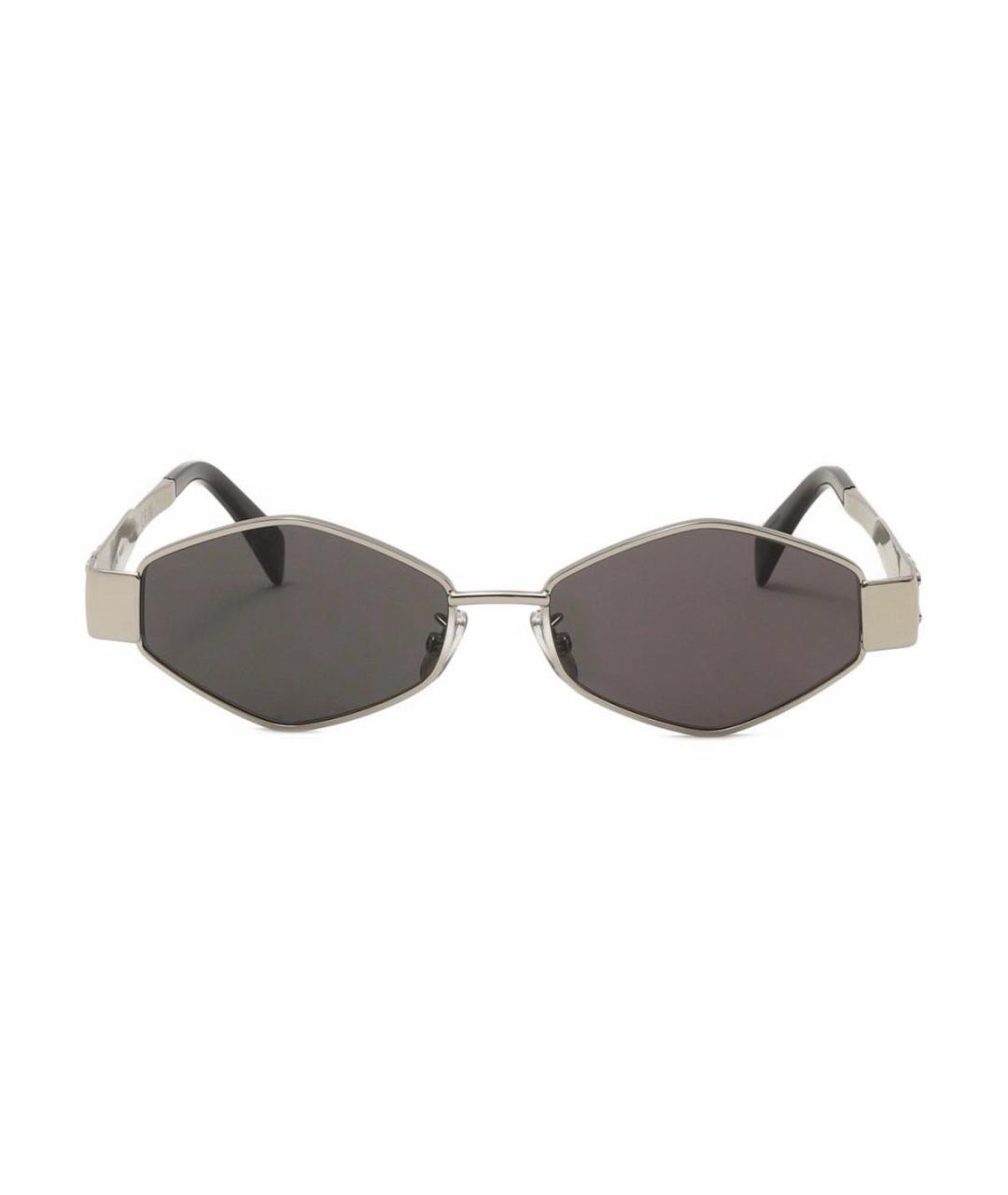 CELINE Черные металлические солнцезащитные очки, фото 1