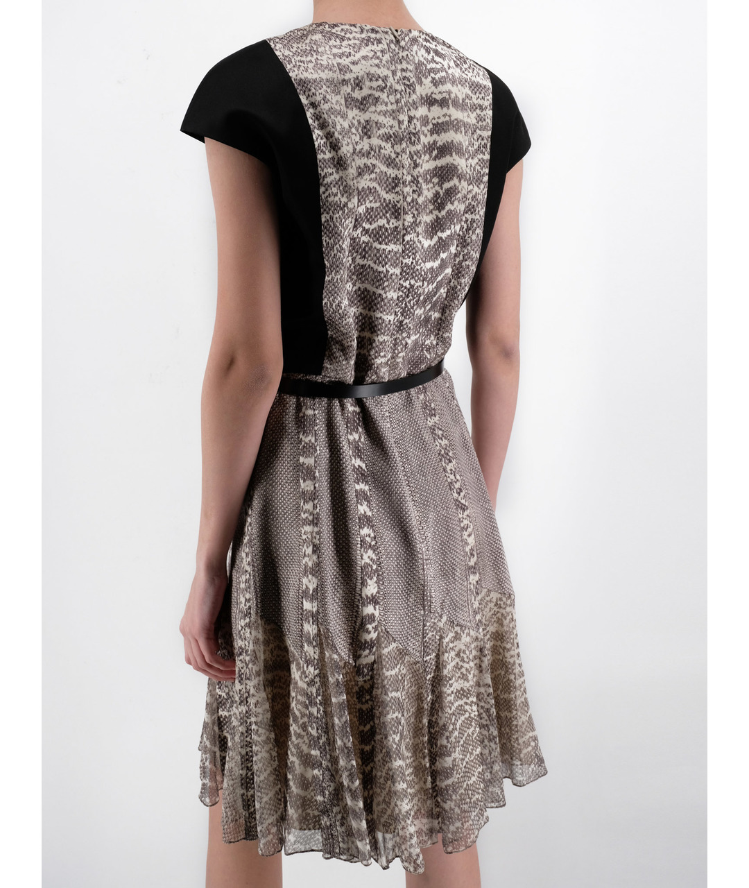 JASON WU Мульти шелковое повседневное платье, фото 3
