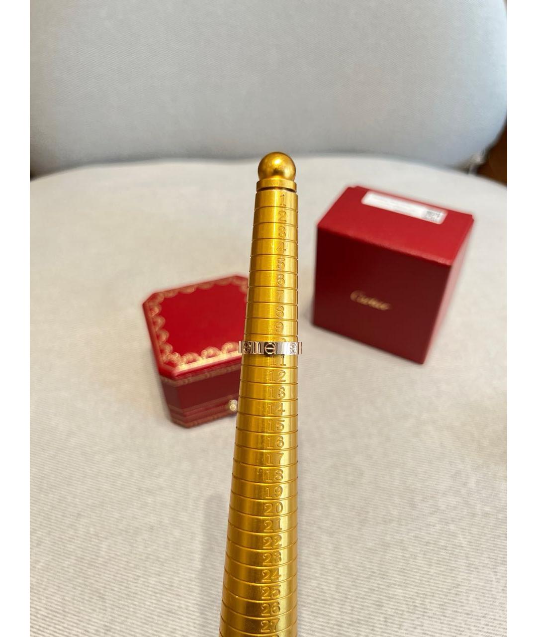 CARTIER Золотое кольцо из розового золота, фото 5