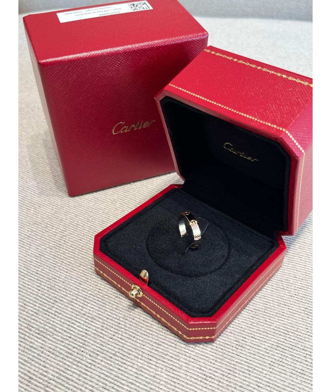 CARTIER Золотое кольцо из розового золота, фото 3
