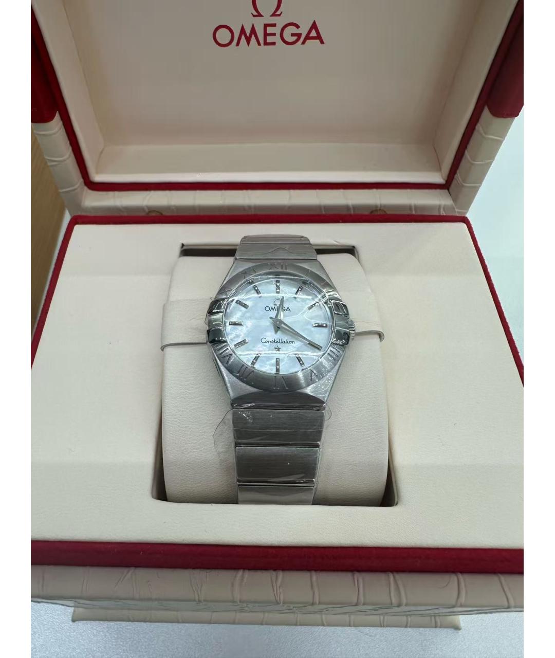 OMEGA Серебряные часы, фото 3