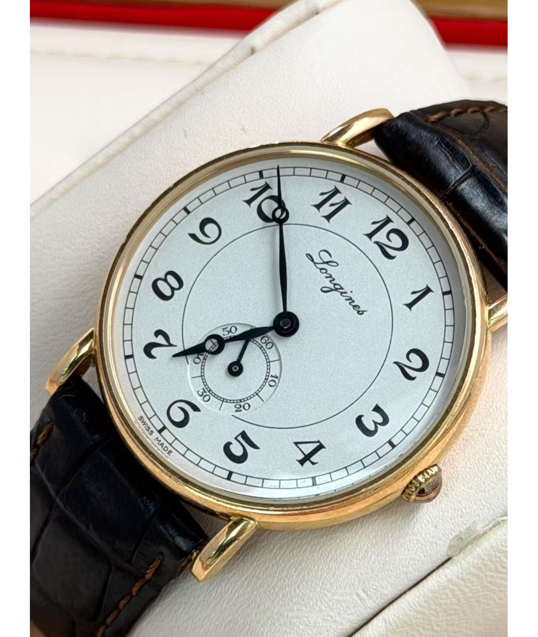 LONGINES Золотые часы, фото 3