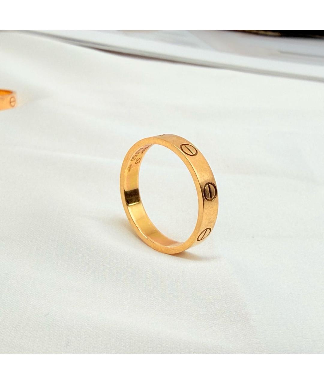 CARTIER Золотое кольцо из розового золота, фото 7