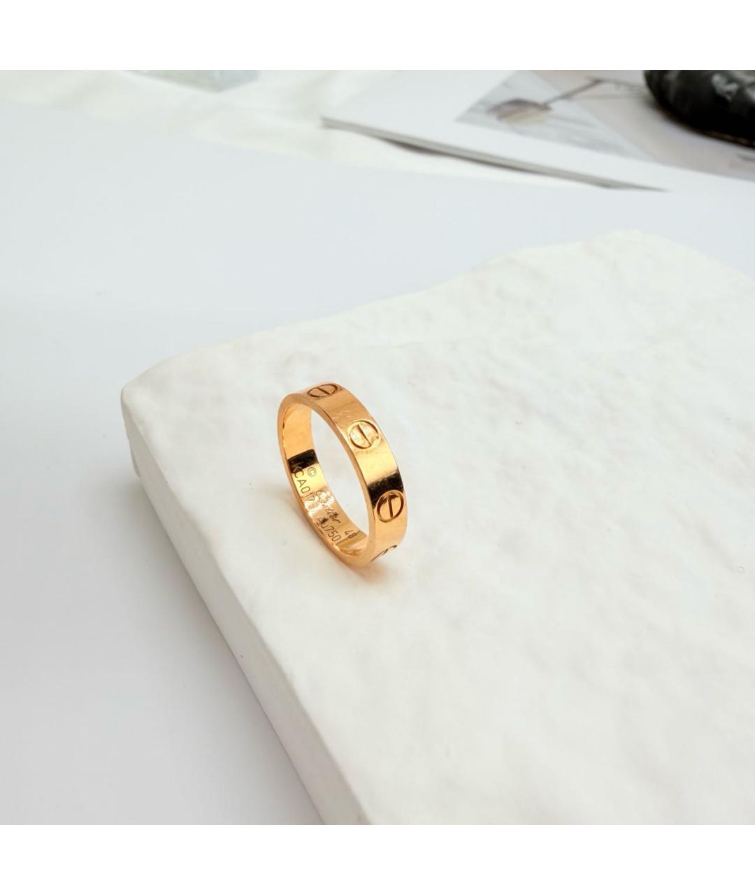 CARTIER Золотое кольцо из розового золота, фото 5