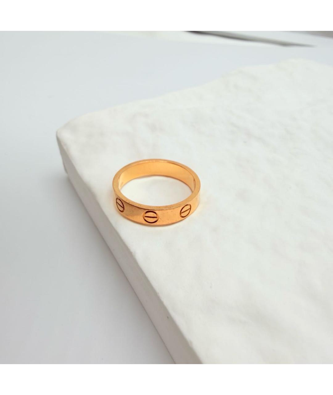CARTIER Золотое кольцо из розового золота, фото 4