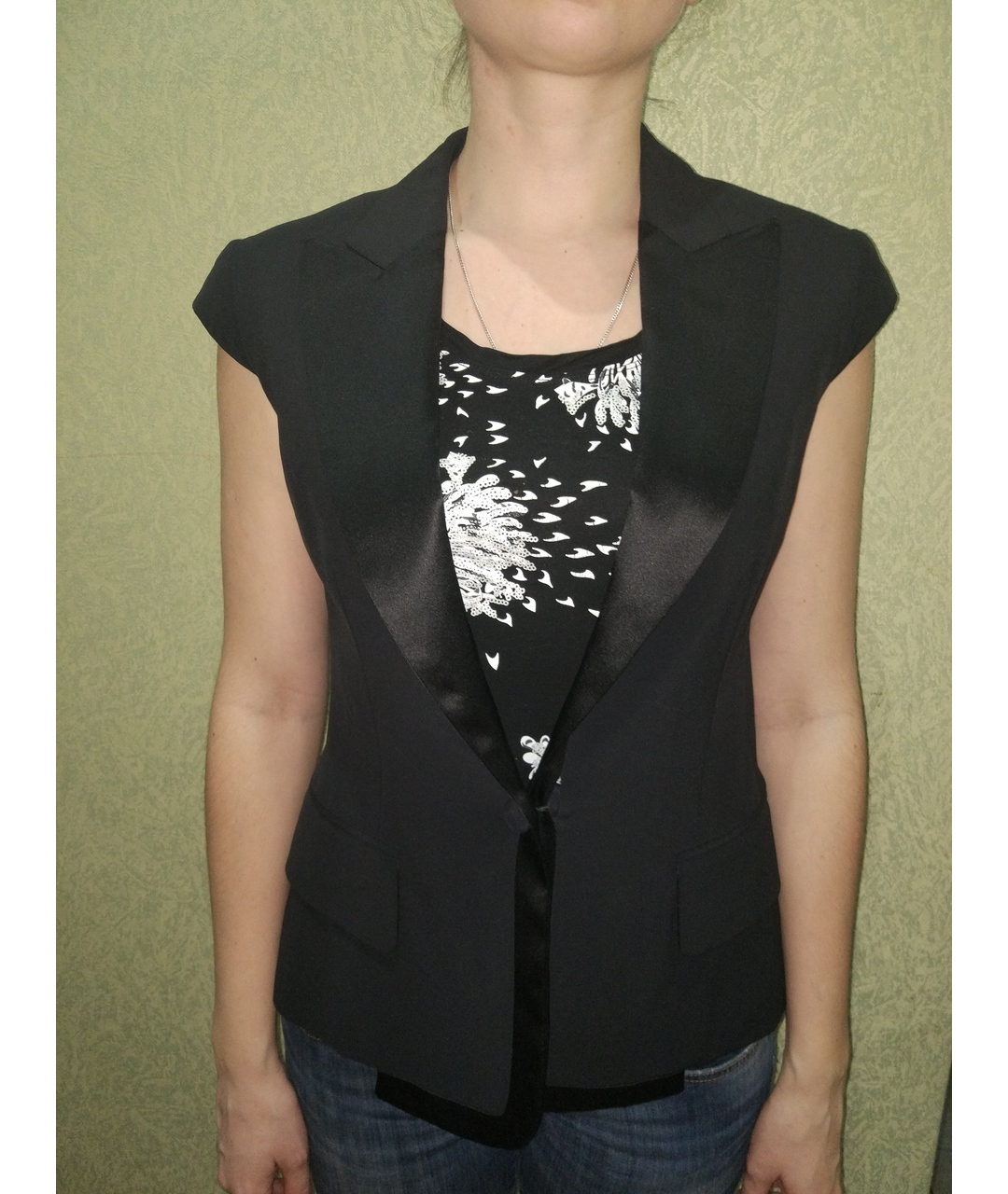 GIANFRANCO FERRE Черный хлопко-эластановый жакет/пиджак, фото 4