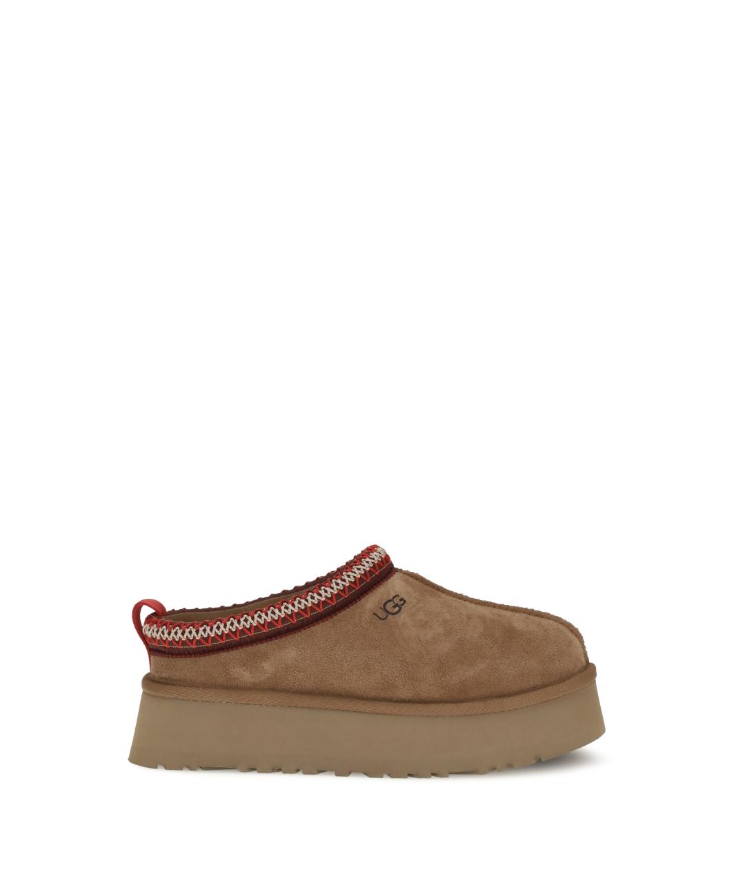 UGG Коричневые замшевые сабо, фото 1