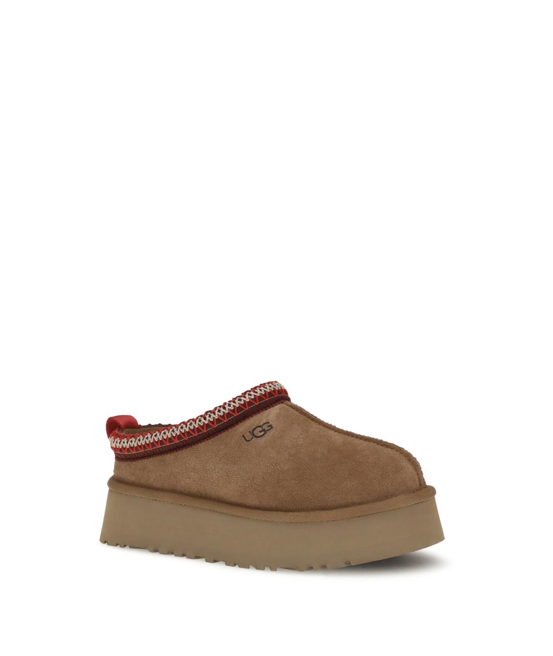 UGG Коричневые замшевые сабо, фото 2