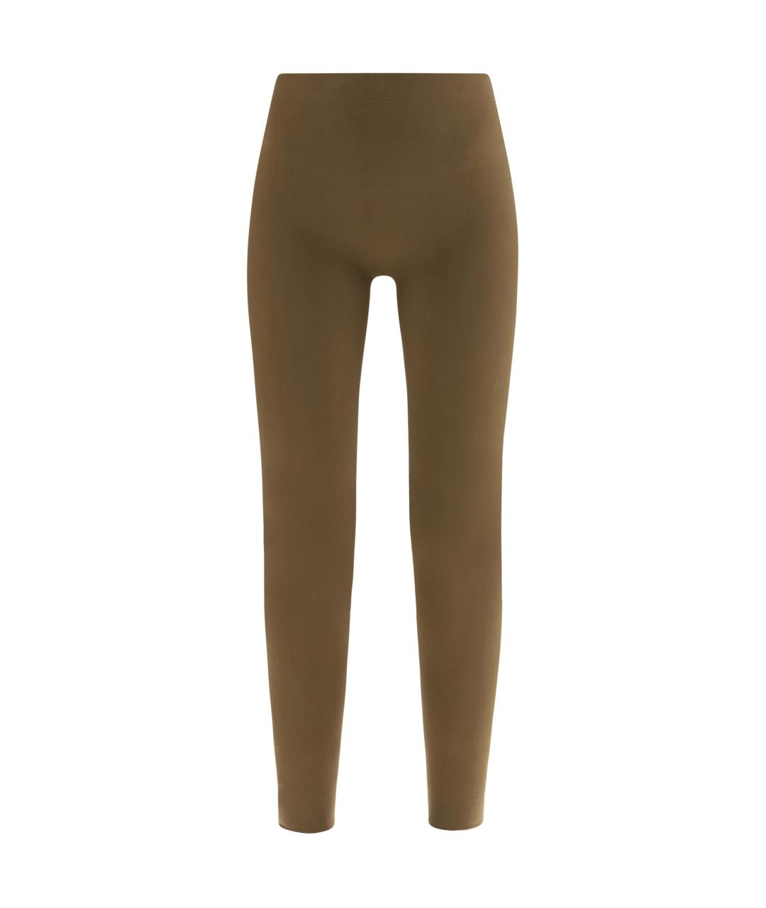 WOLFORD Коричневые полиамидовые леггинсы и велосипедки, фото 1