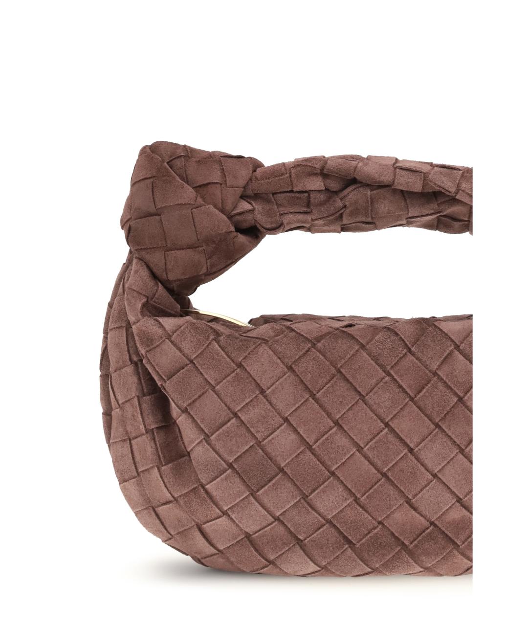 BOTTEGA VENETA Мульти замшевая сумка с короткими ручками, фото 4