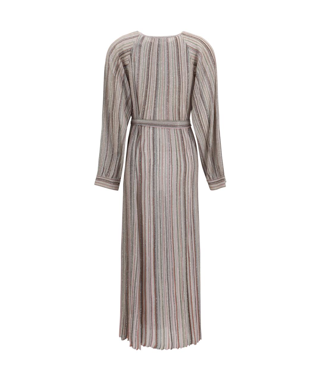 MISSONI Розовое вискозное повседневное платье, фото 2