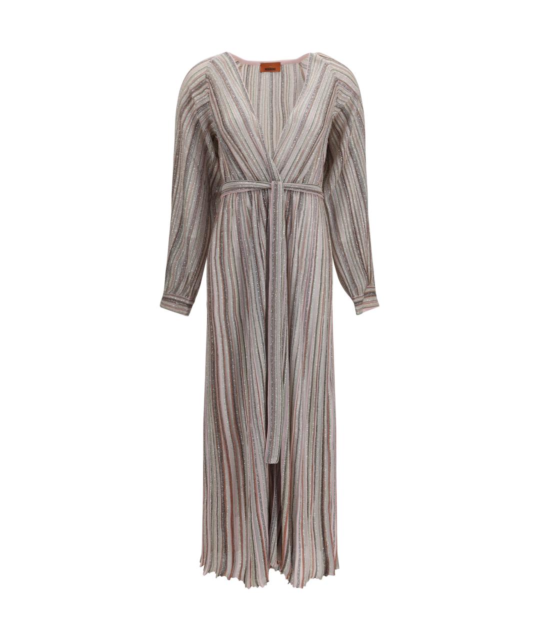 MISSONI Розовое вискозное повседневное платье, фото 1