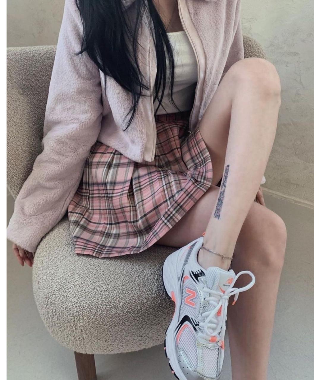 NEW BALANCE Белые текстильные кроссовки, фото 2