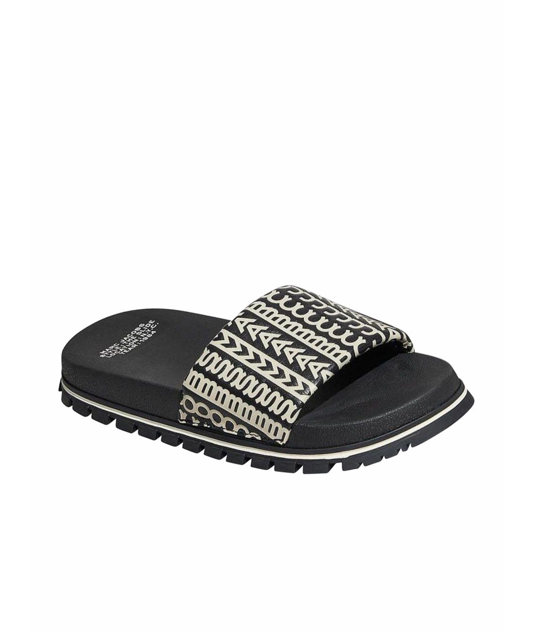 MARC JACOBS Черные шлепанцы, фото 1