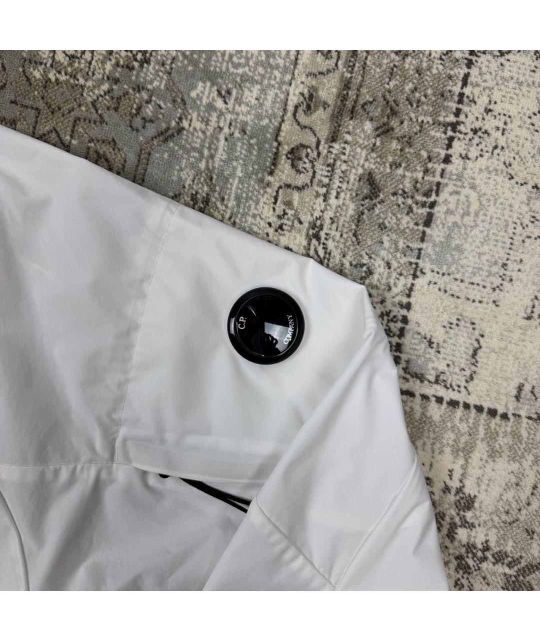 CP COMPANY Белая полиэстеровая куртка, фото 4