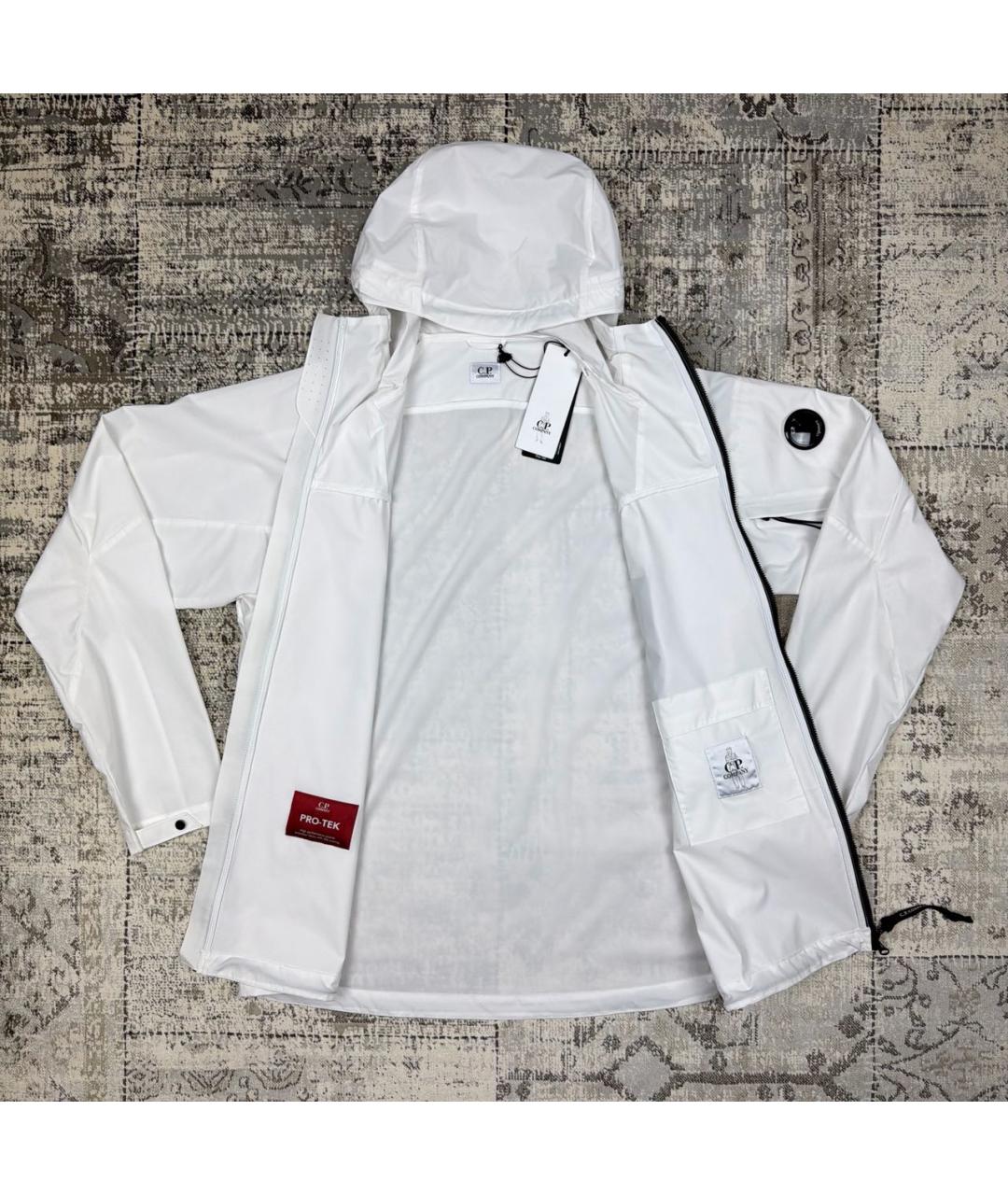CP COMPANY Белая полиэстеровая куртка, фото 5