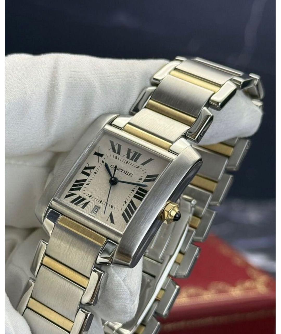 CARTIER Серебряные часы, фото 6