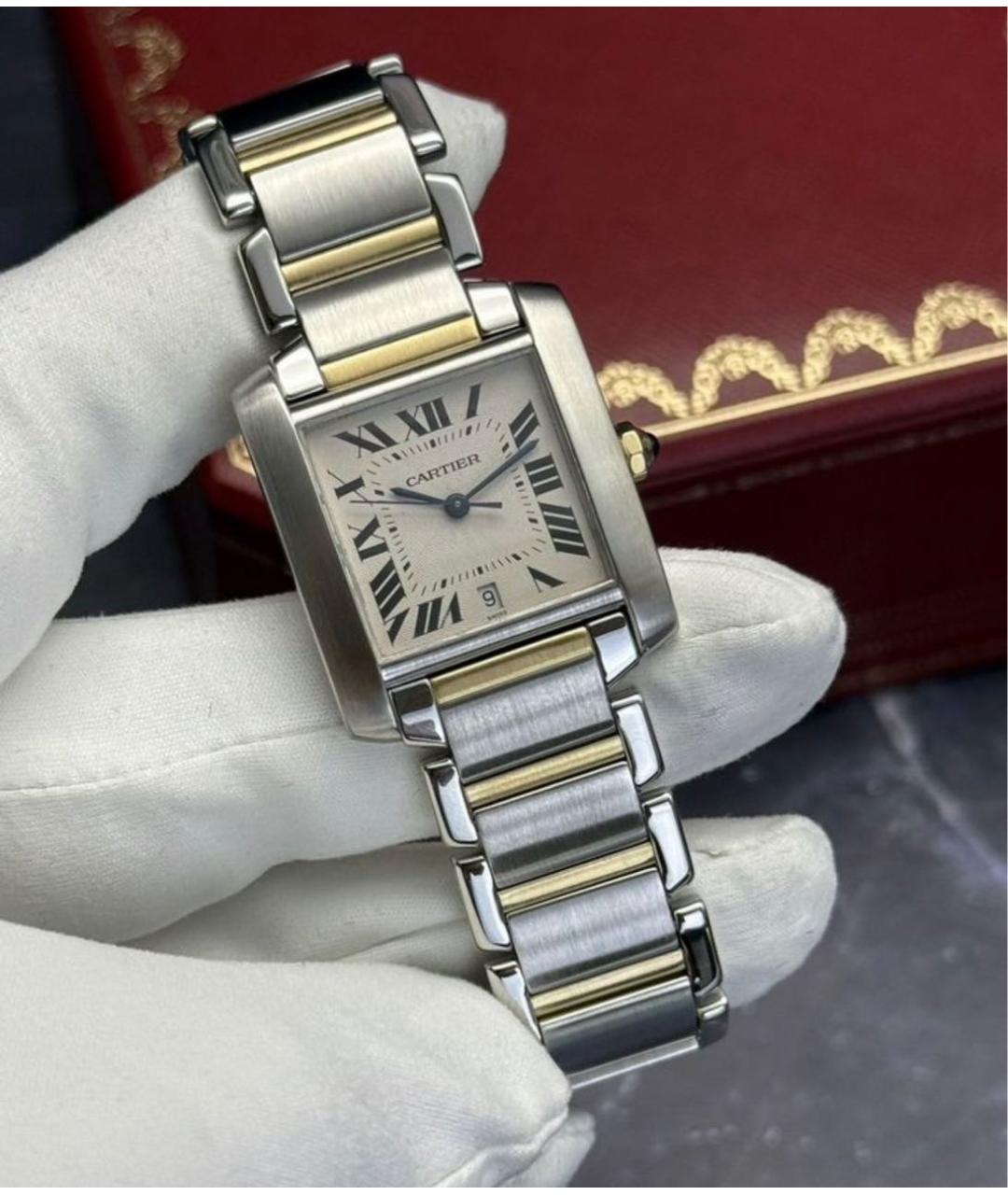 CARTIER Серебряные часы, фото 7