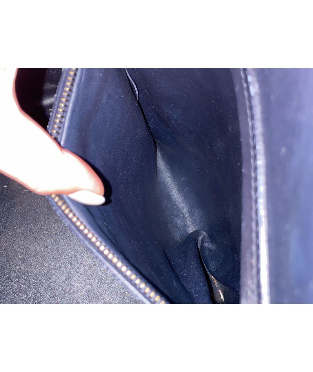 CELINE PRE-OWNED Черная замшевая сумка тоут, фото 6