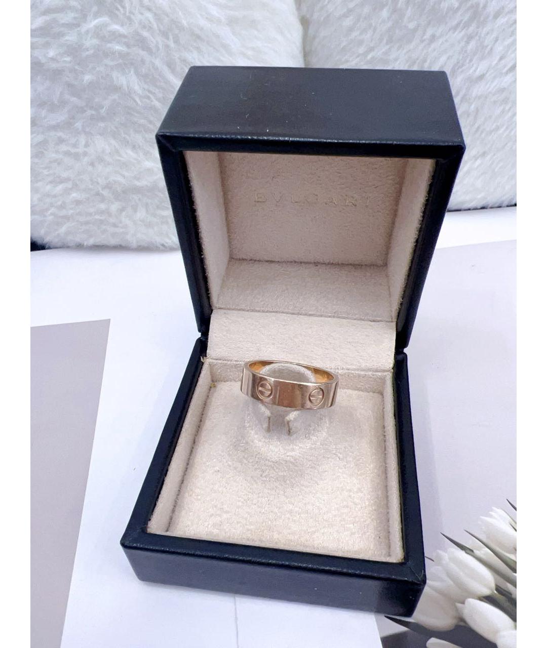 CARTIER Золотое кольцо из розового золота, фото 4
