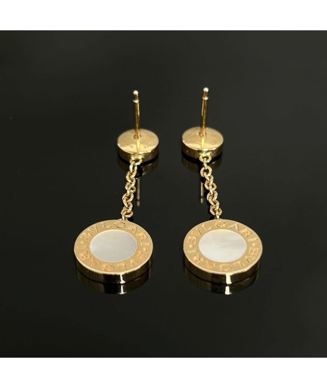 BVLGARI Золотые серьги из розового золота, фото 4