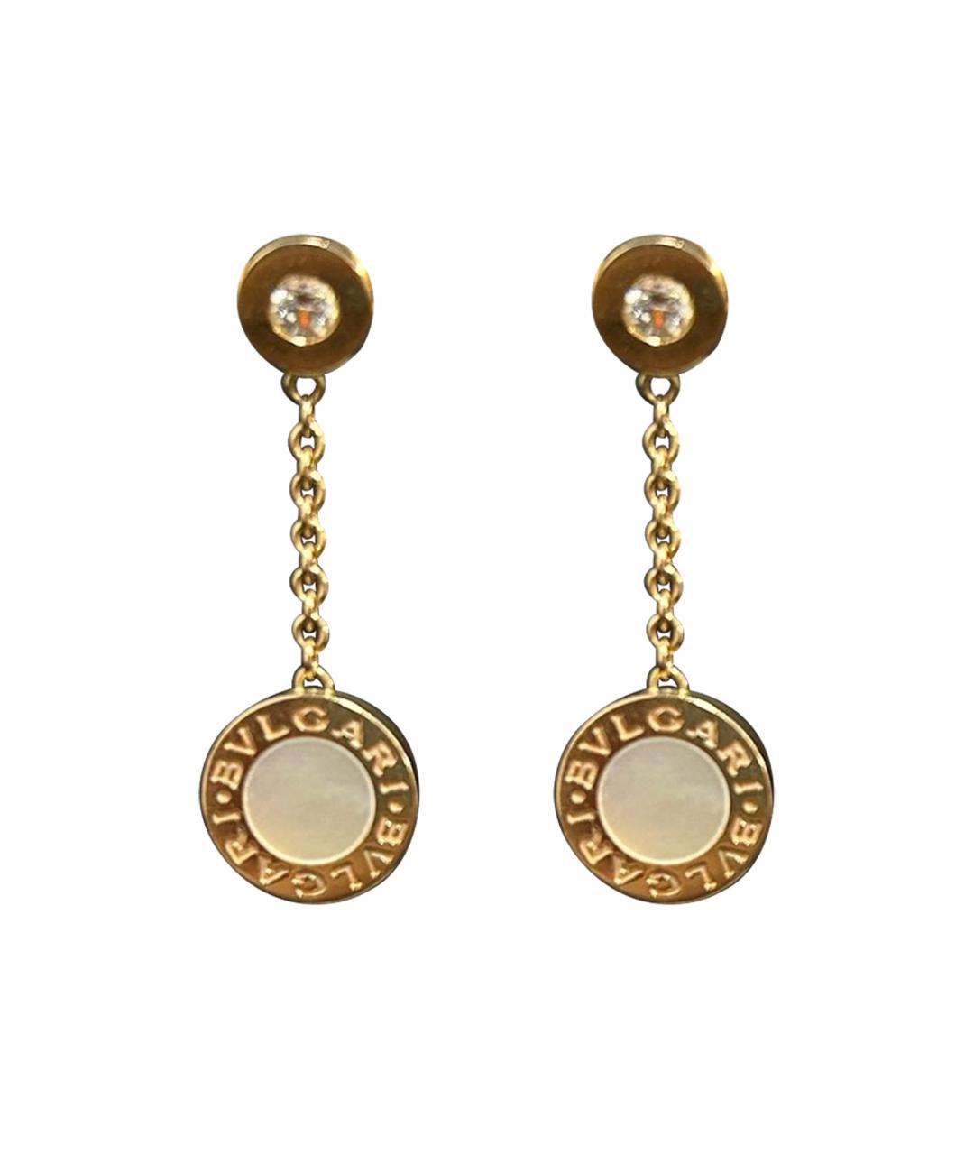 BVLGARI Золотые серьги из розового золота, фото 1