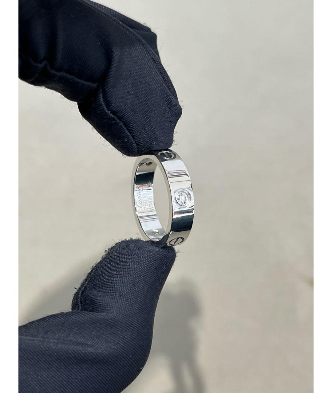 CARTIER Серебряное кольцо из белого золота, фото 2