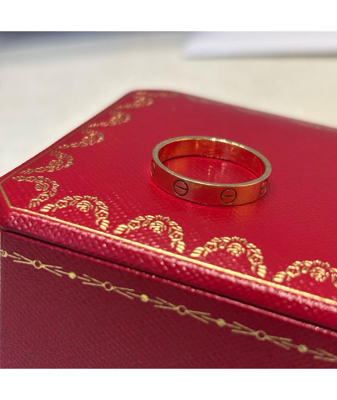 CARTIER Золотое кольцо из розового золота, фото 3