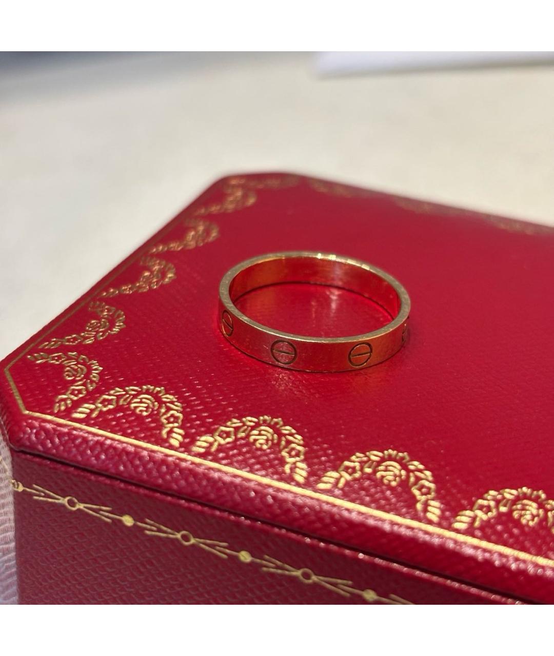 CARTIER Золотое кольцо из розового золота, фото 4