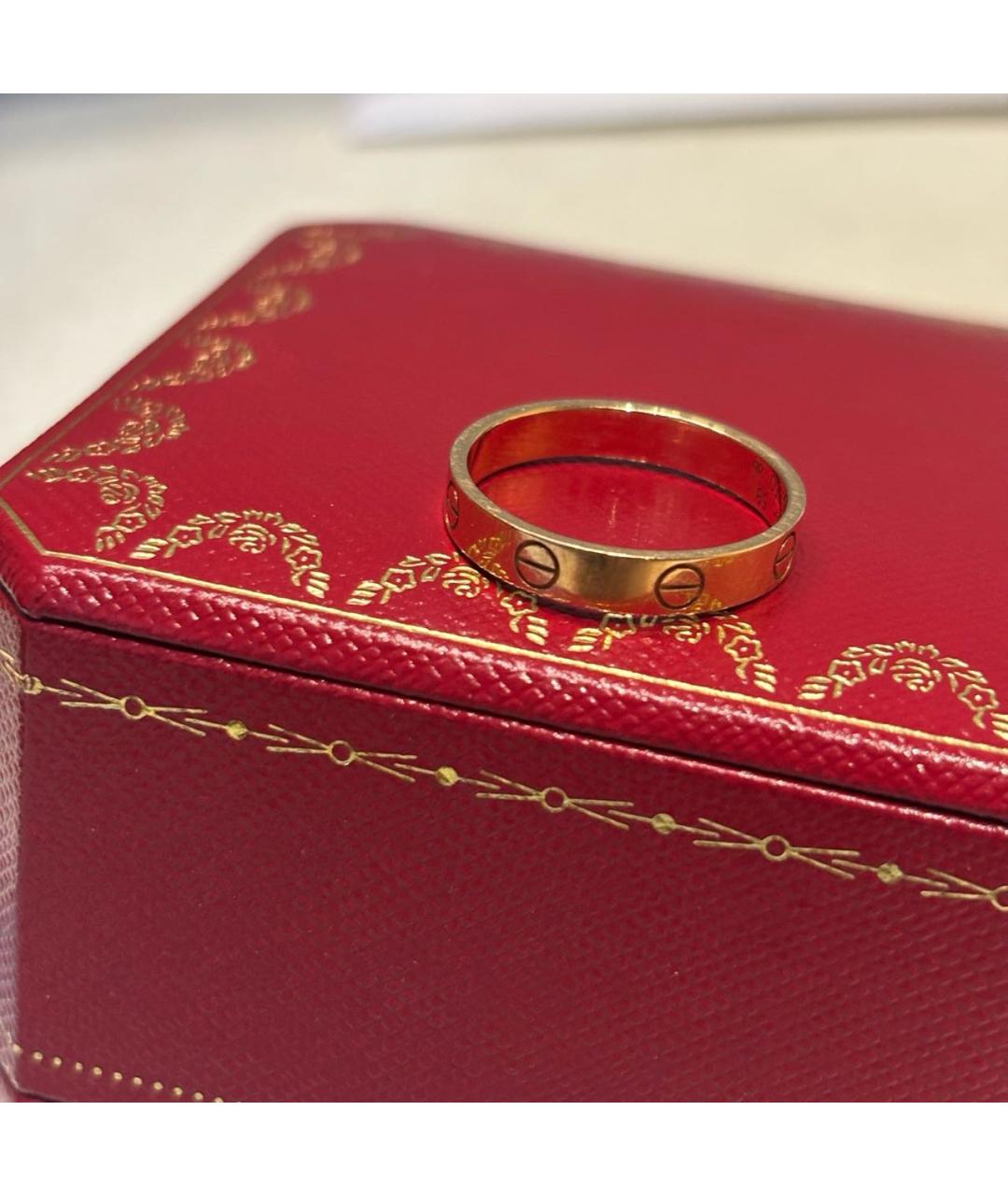 CARTIER Золотое кольцо из розового золота, фото 7