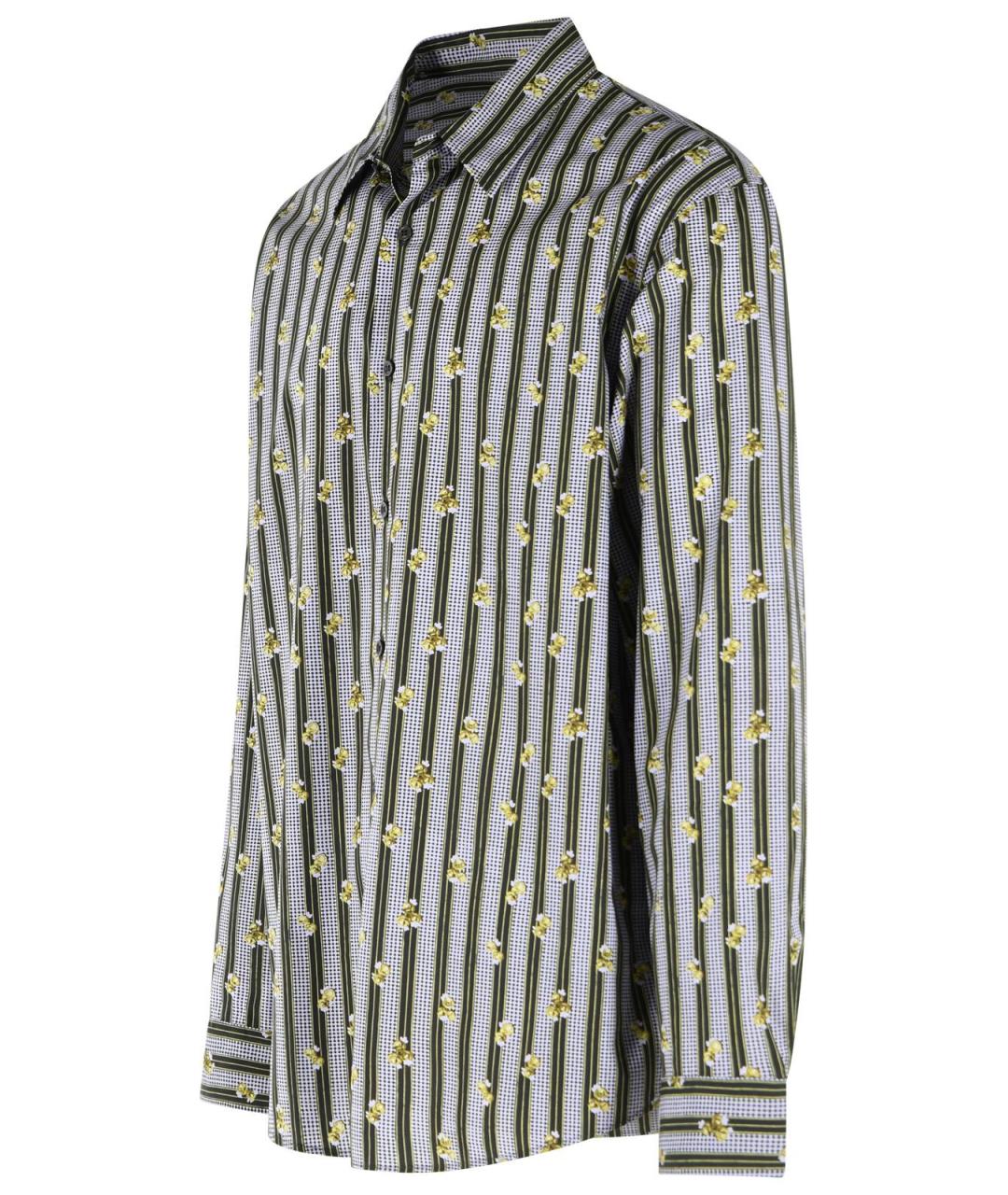 DRIES VAN NOTEN Фиолетовая хлопковая кэжуал рубашка, фото 2