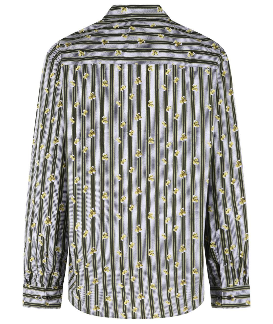 DRIES VAN NOTEN Фиолетовая хлопковая кэжуал рубашка, фото 3