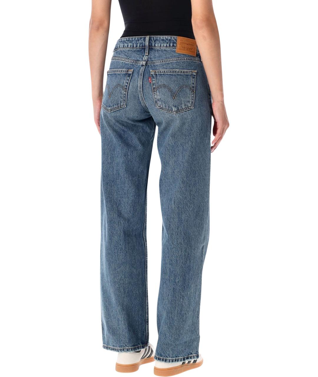 LEVI'S Синие прямые джинсы, фото 2