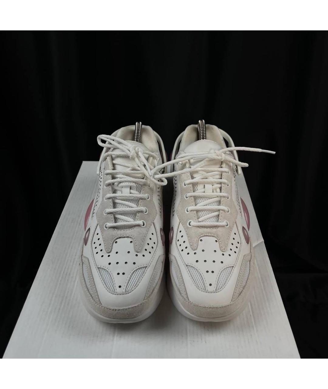 RAF SIMONS Белые низкие кроссовки / кеды, фото 2
