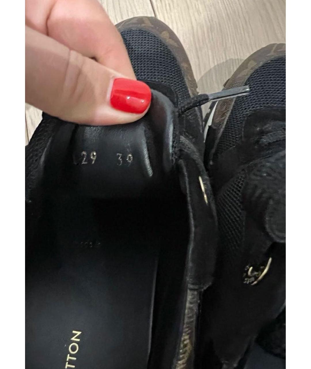 LOUIS VUITTON Коричневые кроссовки, фото 7