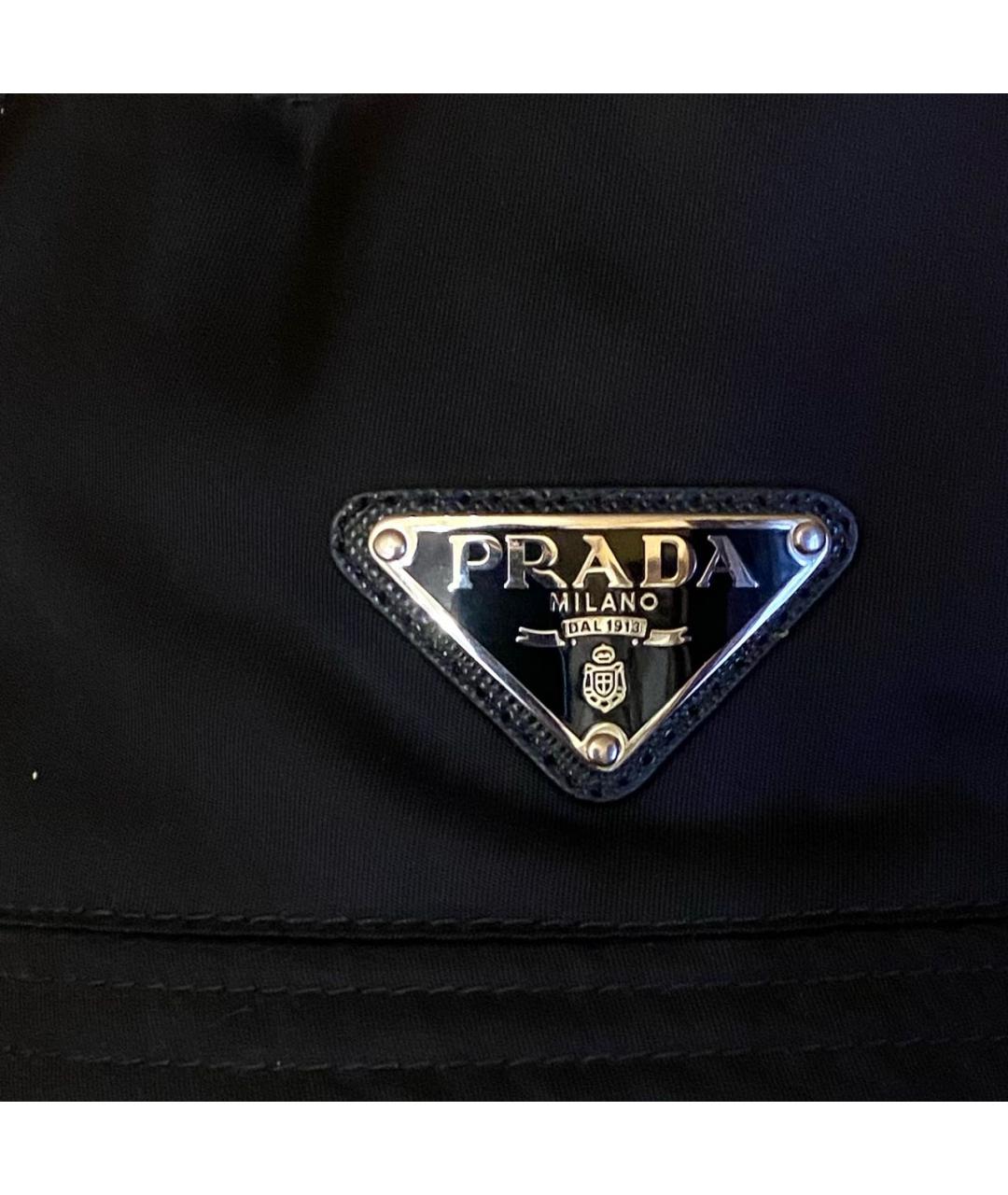 PRADA Черная панама, фото 3