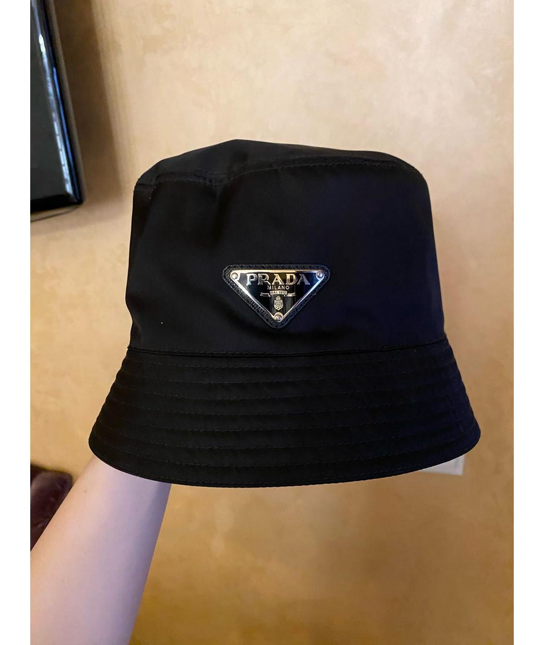 PRADA Черная панама, фото 5