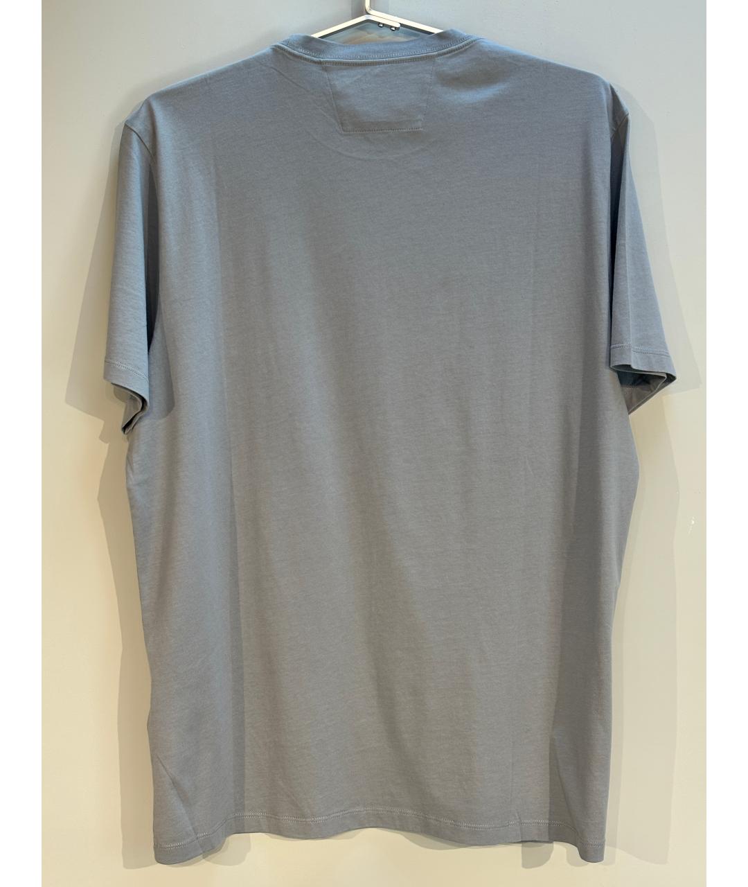 CP COMPANY Серая хлопковая футболка, фото 7