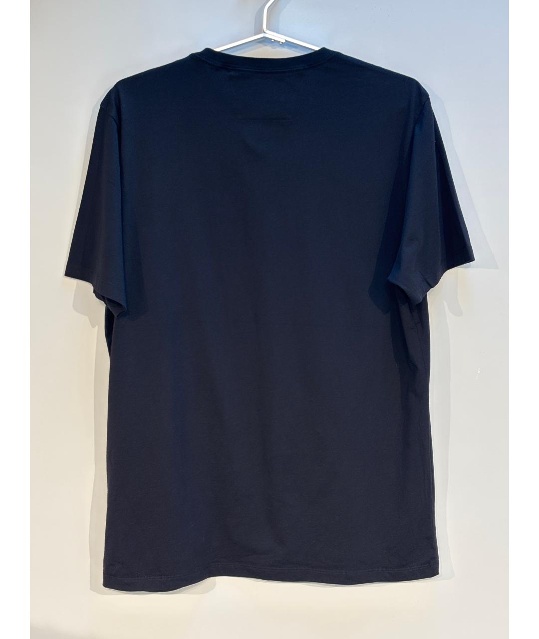 CP COMPANY Черная хлопковая футболка, фото 7