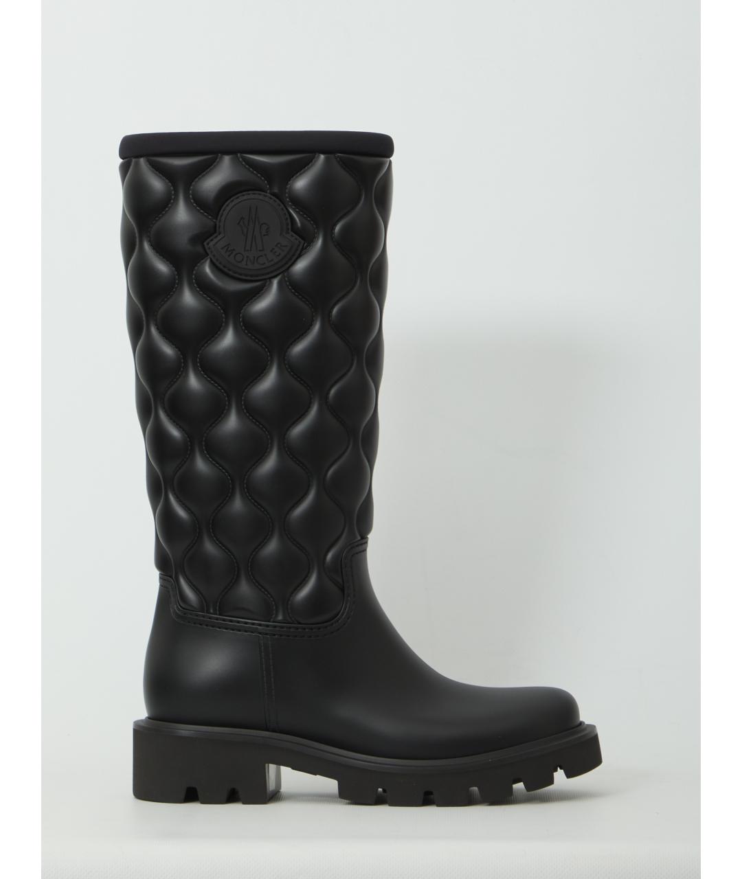 MONCLER Черные сапоги, фото 6