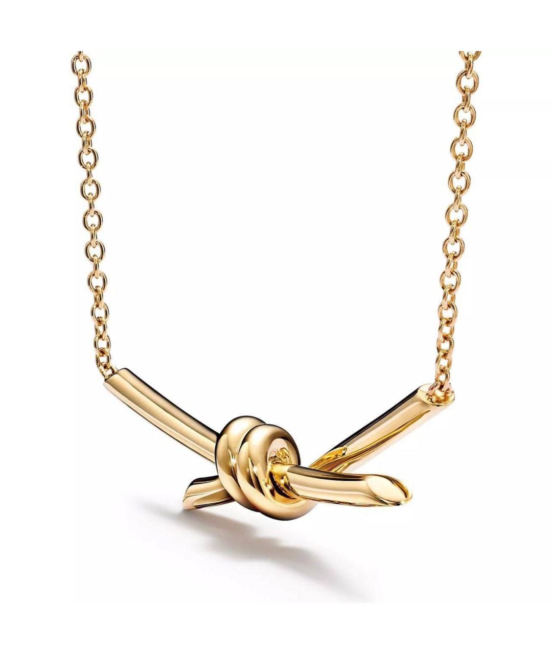 TIFFANY&CO Золотая подвеска из желтого золота, фото 4